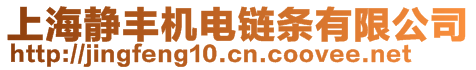 上海靜豐機電鏈條有限公司