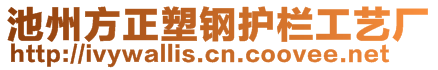 池州方正塑鋼護(hù)欄工藝廠