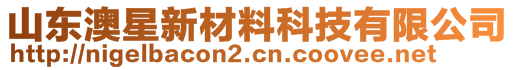 山東澳星新材料科技有限公司