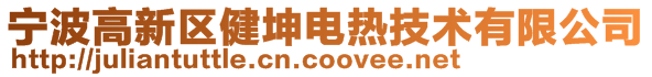 宁波高新区健坤电热技术有限公司