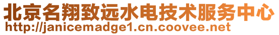 北京名翔致遠(yuǎn)水電技術(shù)服務(wù)中心