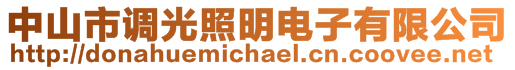 中山市调光照明电子有限公司