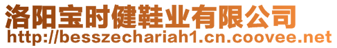 洛陽(yáng)寶時(shí)健鞋業(yè)有限公司