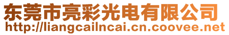 東莞市亮彩光電有限公司