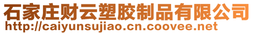 石家庄财云塑胶制品有限公司