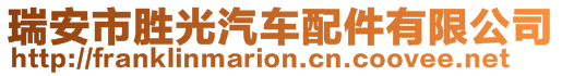 瑞安市勝光汽車配件有限公司