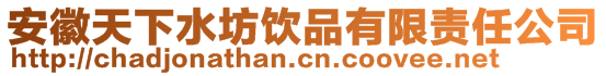 安徽天下水坊飲品有限責任公司