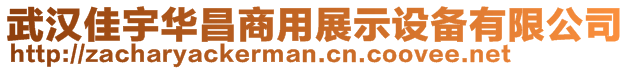 武漢佳宇華昌商用展示設(shè)備有限公司