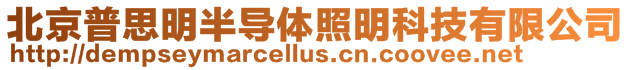北京普思明半導體照明科技有限公司