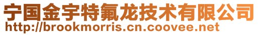 寧國金宇特氟龍技術有限公司