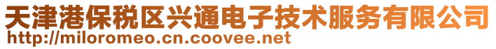 天津港保稅區興通電子技術服務有限公司