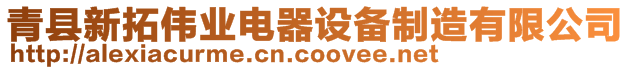 青縣新拓偉業(yè)電器設備制造有限公司