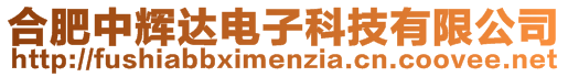 合肥中辉达电子科技有限公司