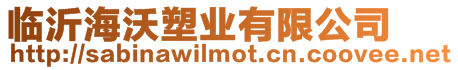 臨沂海沃塑業有限公司