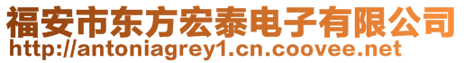 福安市東方宏泰電子有限公司