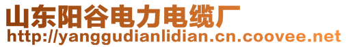 山東陽谷電力電纜廠