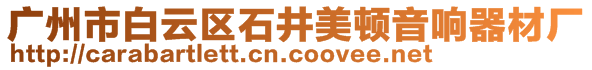 廣州市白云區(qū)石井美頓音響器材廠