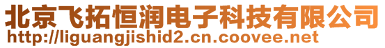 北京飛拓恒潤(rùn)電子科技有限公司