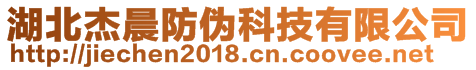 湖北杰晨防偽科技有限公司