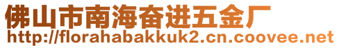 佛山市南海奋进五金厂