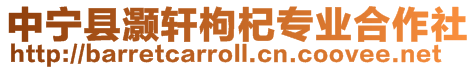 中寧縣灝軒枸杞專業(yè)合作社