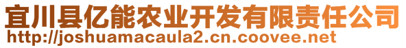 宜川縣億能農(nóng)業(yè)開發(fā)有限責(zé)任公司