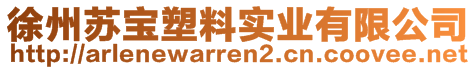 徐州蘇寶塑料實(shí)業(yè)有限公司