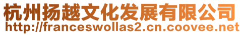 杭州揚(yáng)越文化發(fā)展有限公司