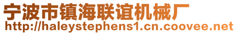 宁波市镇海联谊机械厂