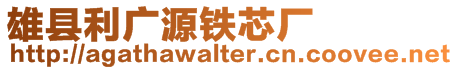 雄縣利廣源鐵芯廠