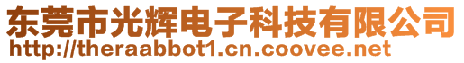 東莞市光輝電子科技有限公司