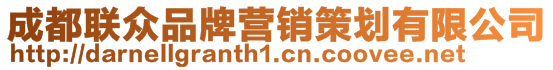 成都聯(lián)眾品牌營銷策劃有限公司