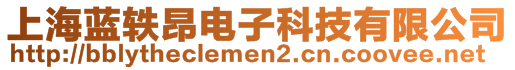 上海藍(lán)軼昂電子科技有限公司