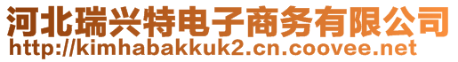 河北瑞興特電子商務(wù)有限公司