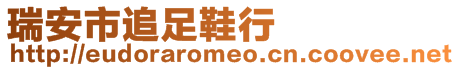 瑞安市追足鞋行