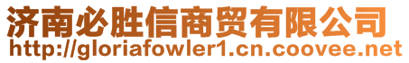 济南必胜信商贸有限公司