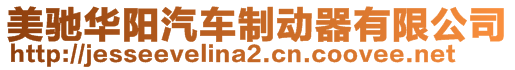 美馳華陽汽車制動器有限公司