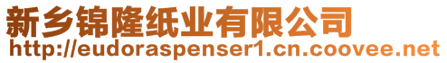 新鄉(xiāng)錦隆紙業(yè)有限公司