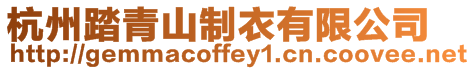 杭州踏青山制衣有限公司