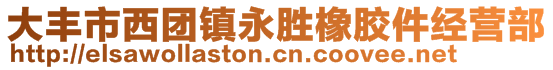 大豐市西團鎮(zhèn)永勝橡膠件經營部