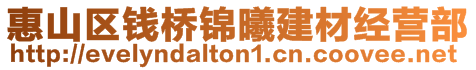 惠山區錢橋錦曦建材經營部