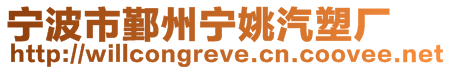 寧波市鄞州寧姚汽塑廠