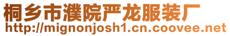 桐鄉市濮院嚴龍服裝廠