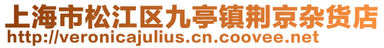 上海市松江區(qū)九亭鎮(zhèn)荊京雜貨店