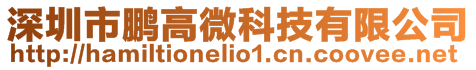 深圳市鹏高微科技有限公司