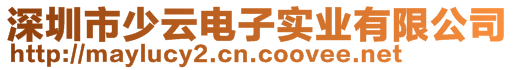 深圳市少云电子实业有限公司