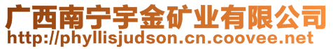 廣西南寧宇金礦業(yè)有限公司