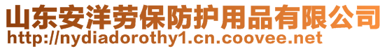 山東安洋勞保防護用品有限公司