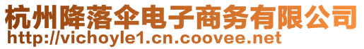 杭州降落傘電子商務有限公司