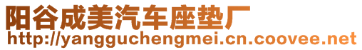 陽(yáng)谷成美汽車座墊廠